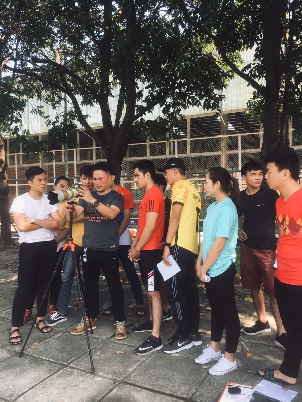 Giờ học thực tế của sinh viên 